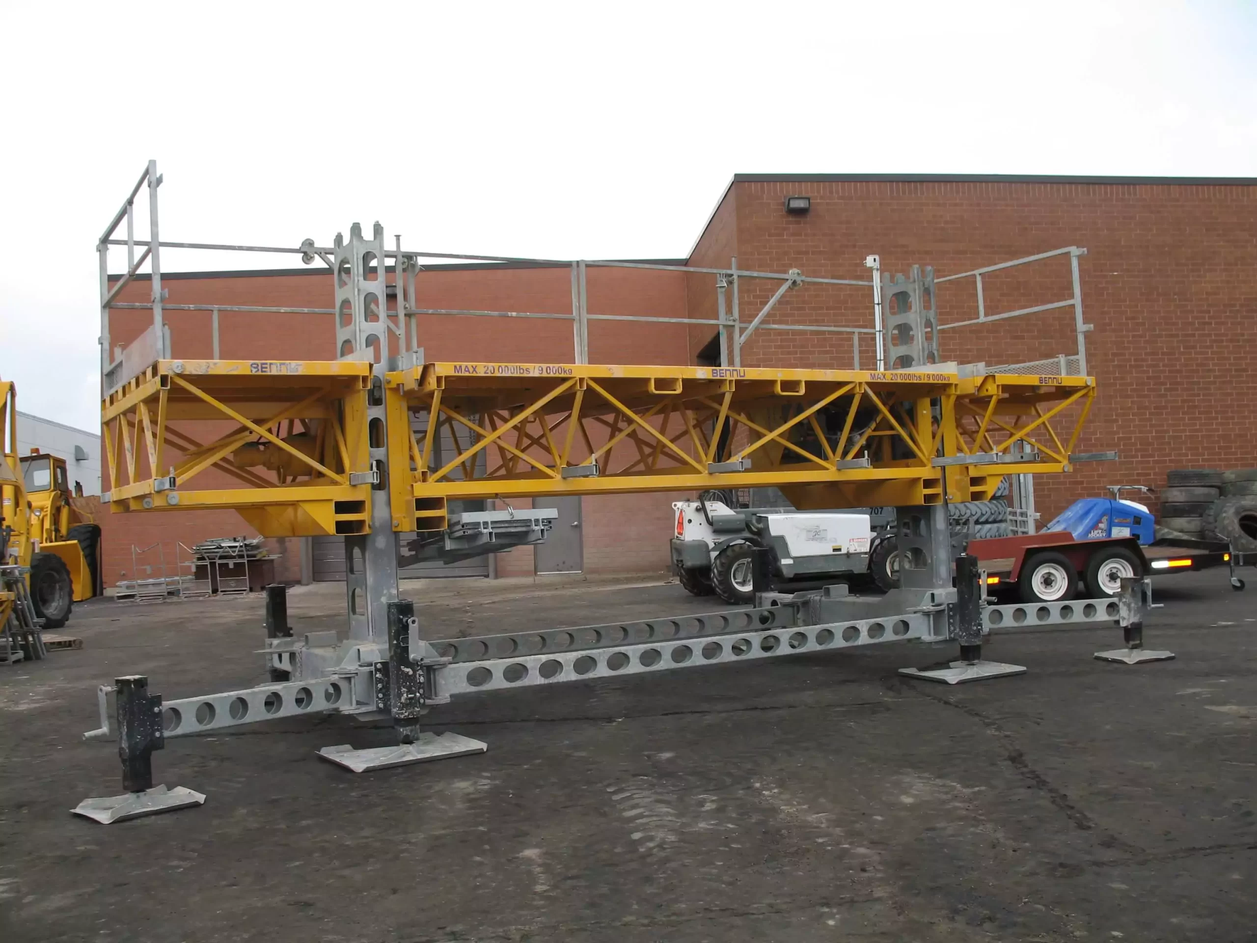 Bennu Parts' Mobile Elevating Work Platforms, best for commercial contracting